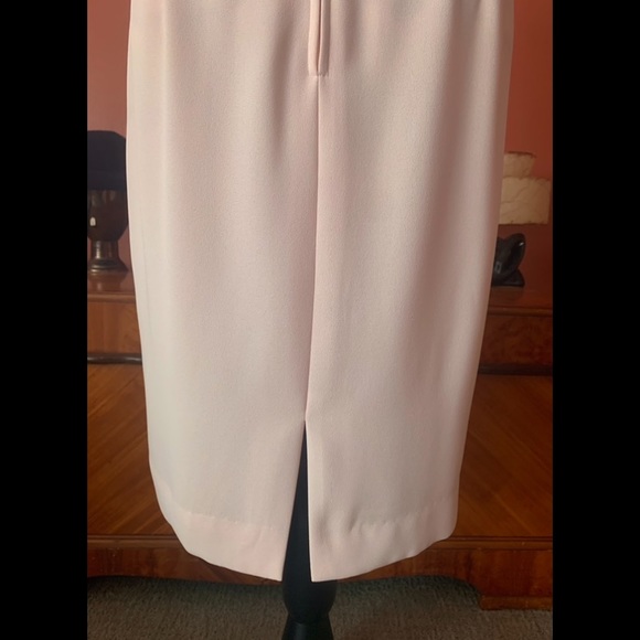 Vintage Two Piece Baby Pink Dress and Jacket Maggy London By Kenneth Nolan - Picture 12 of 13